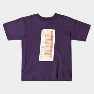 Italy Pisa tower Kids T-Shirt